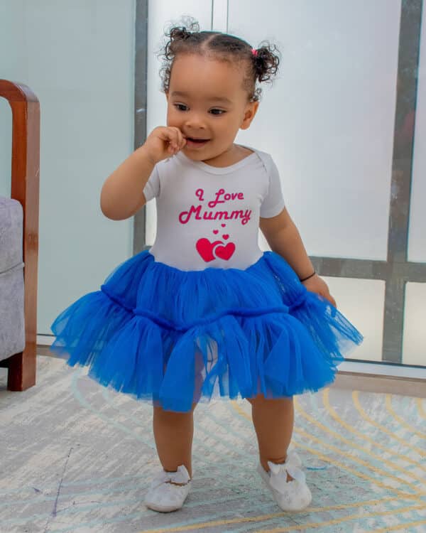 Baby Girls Branded Onesie-Tutu Style Outfit - Image 5