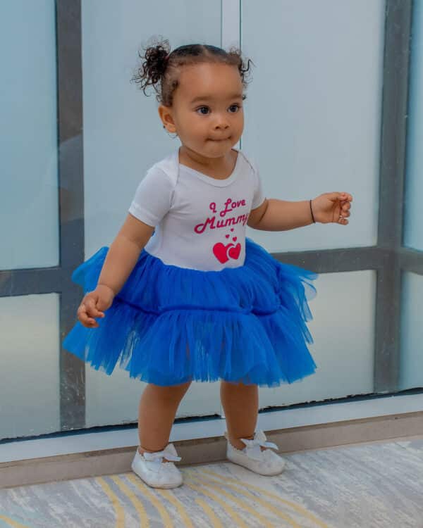 Baby Girls Branded Onesie-Tutu Style Outfit - Image 7