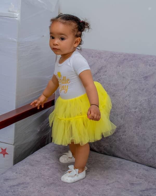 Baby Girls Branded Onesie-Tutu Style Outfit - Image 9