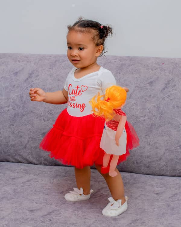 Baby Girls Branded Onesie-Tutu Style Outfit - Image 12