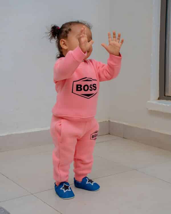 2 Piece Adorable Baby Sweatshirt and Pants Set - Image 5