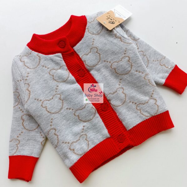 Superior Unisex Double-Layered Button-Up Sweater - Image 4