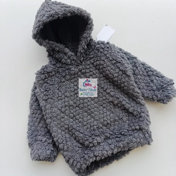 Kids Hoodie Long Sleeve Thick Outerwear Sweater - Image 2