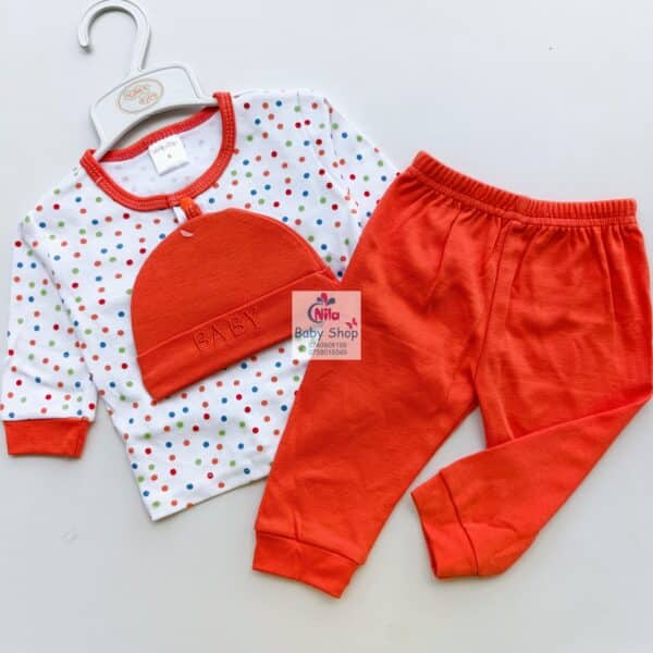 Newborn 3Pcs Receiving Set - Image 4