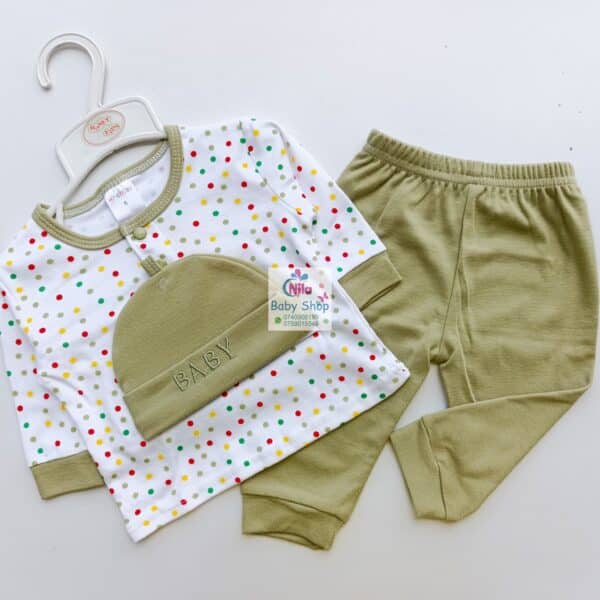 Newborn 3Pcs Receiving Set