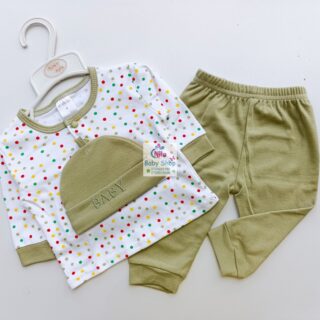 Newborn 3Pcs Receiving Set