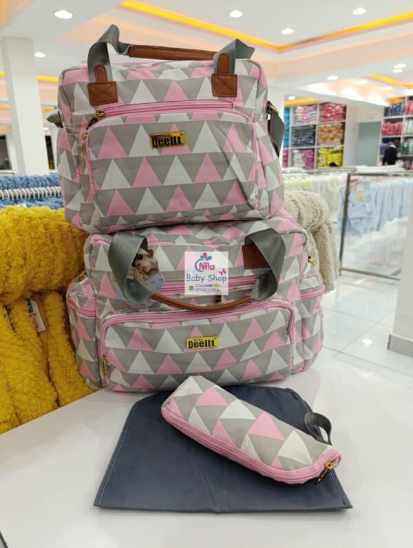 Deellt 4 in 1 Luxe Baby Diaper & Travel Bag - Image 4