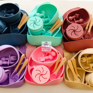 Silicone Baby Weaning Set