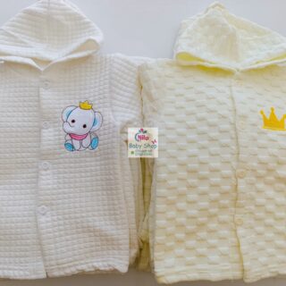 8-Piece Ultra-Cozy Fleece Newborn Receiving Set