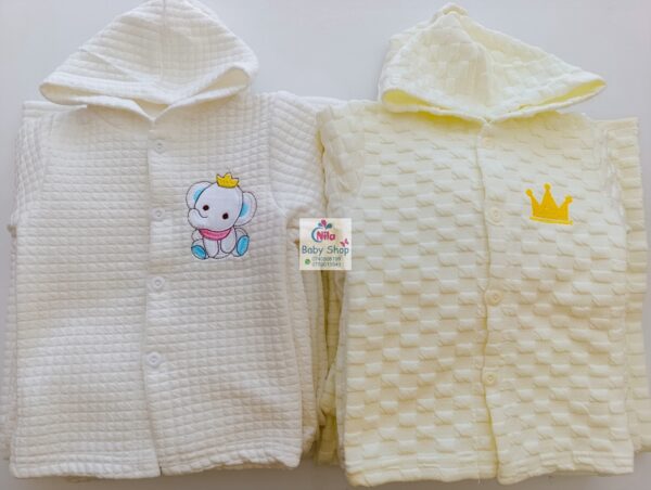 8-Piece Ultra-Cozy Fleece Newborn Receiving Set