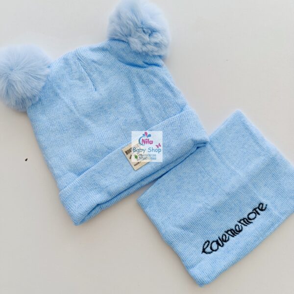2PCS Baby Hat & Mini Scarf - Image 5
