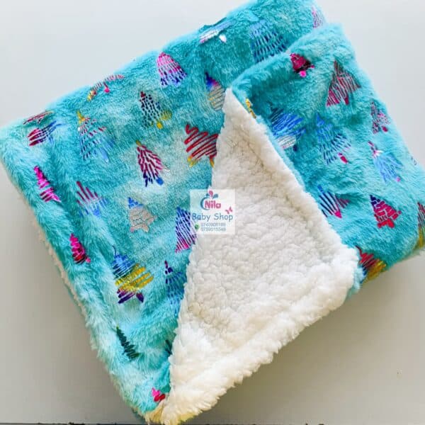 Cozy Adorable Snuggle Cotton Baby Shawl - Image 3