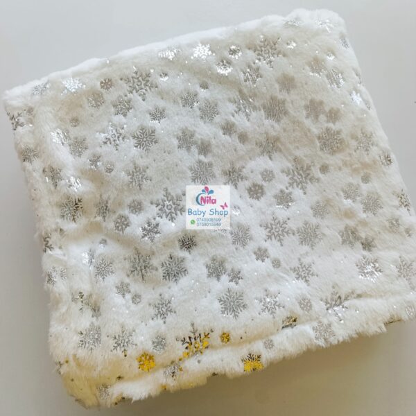 Cozy Adorable Snuggle Cotton Baby Shawl - Image 2