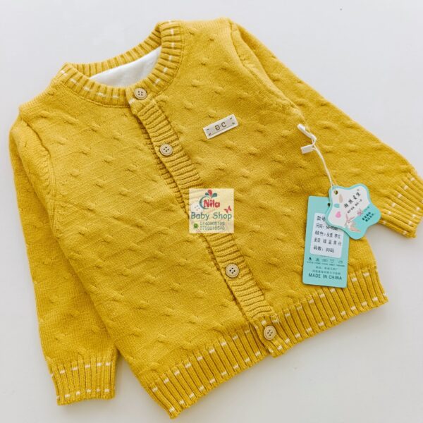 High Quality Little Girls Knitted Cardigan Sweater - Image 4
