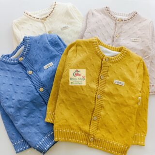 High Quality Little Girls Knitted Cardigan Sweater