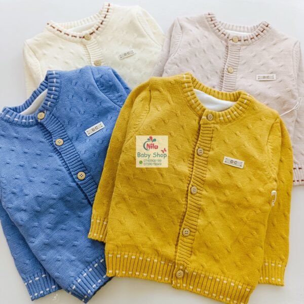 High Quality Little Girls Knitted Cardigan Sweater