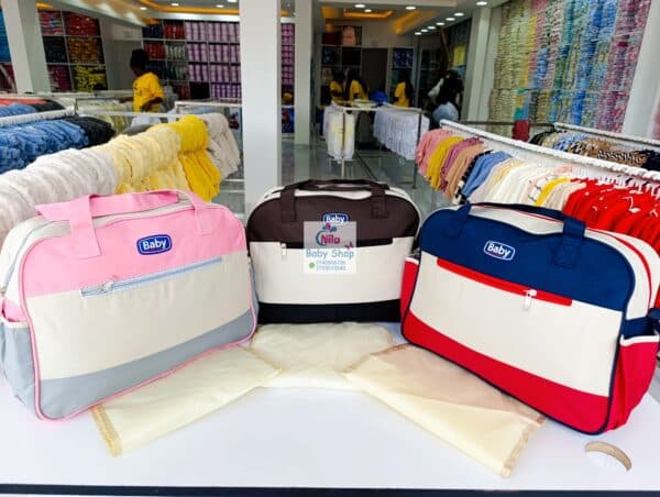 Trendy 2 in 1 Baby Diaper Bag - Image 5