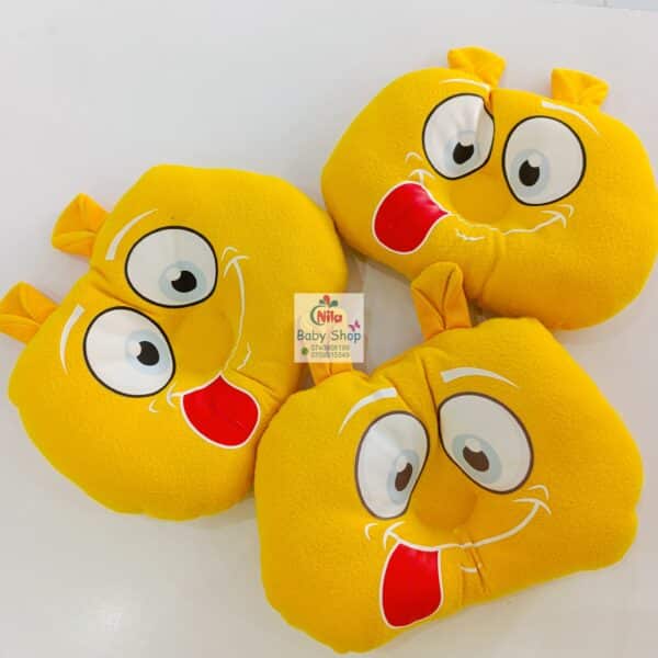 Smiley Emoji Baby Head Pillow Sleep Pillow Head Support Pillow - Image 4