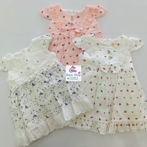 Girls' Stylish Sleeveless Dress