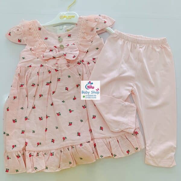 Girls' Stylish Sleeveless Dress - Image 3