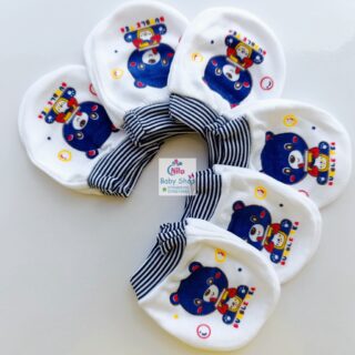 Newborn Baby Extremely Soft Warm Mittens - Navy blue
