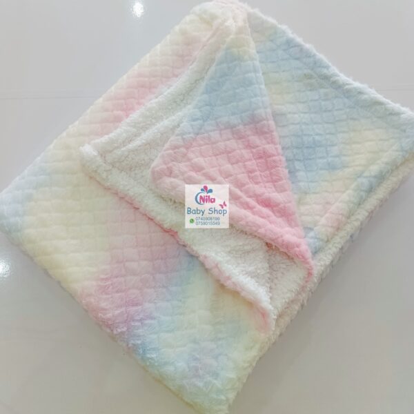 Cozy Cotton Baby Shawl Blanket - Image 2