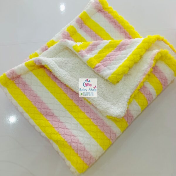 Cozy Cotton Baby Shawl Blanket - Image 4