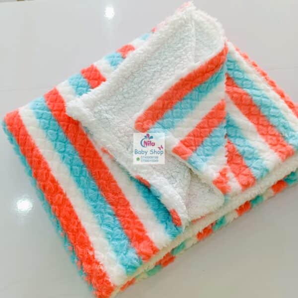 Cozy Cotton Baby Shawl Blanket - Image 5