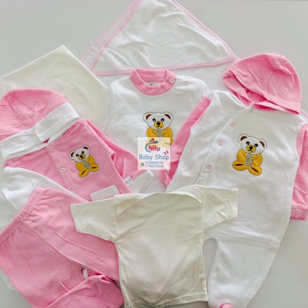8 Piece Fleece Receiving Set - Image 6