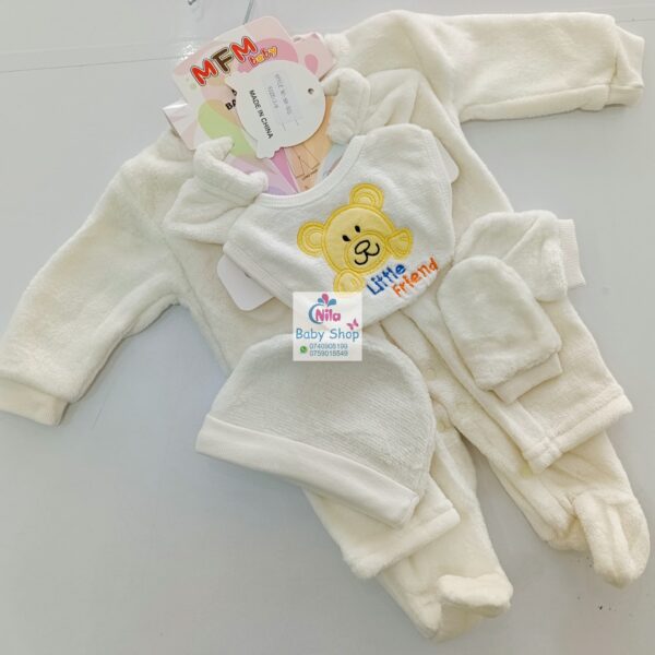 5Pcs Unisex Newborn Receiving Set - Image 2