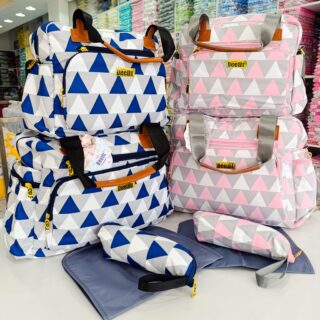 Deellt 4 in 1 Luxe Baby Diaper & Travel Bag