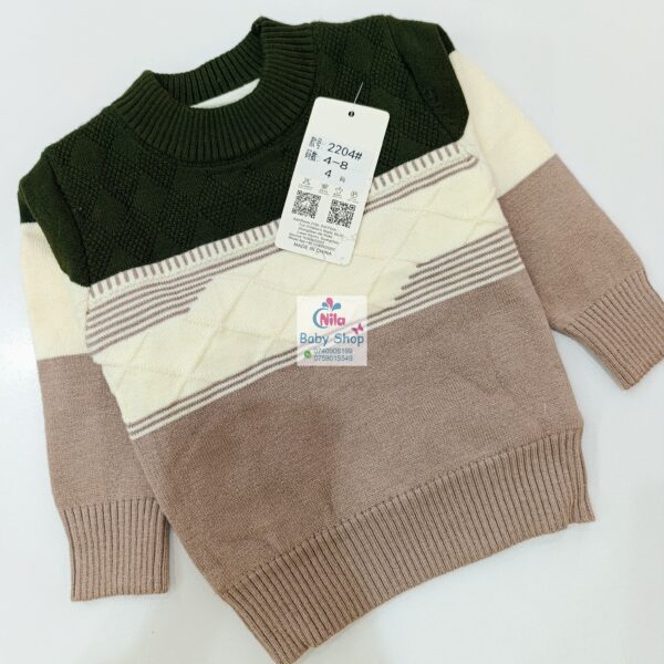 Soft Unisex Baby Knitwear Sweater - Image 5
