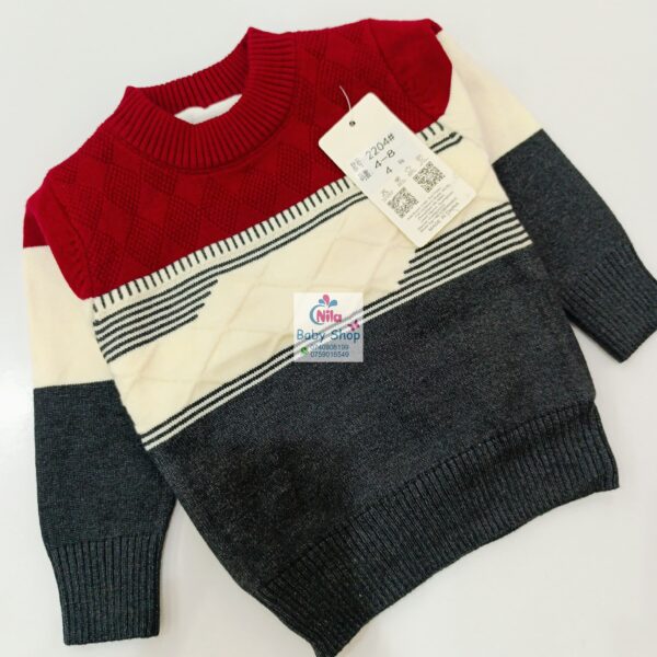 Soft Unisex Baby Knitwear Sweater - Image 3