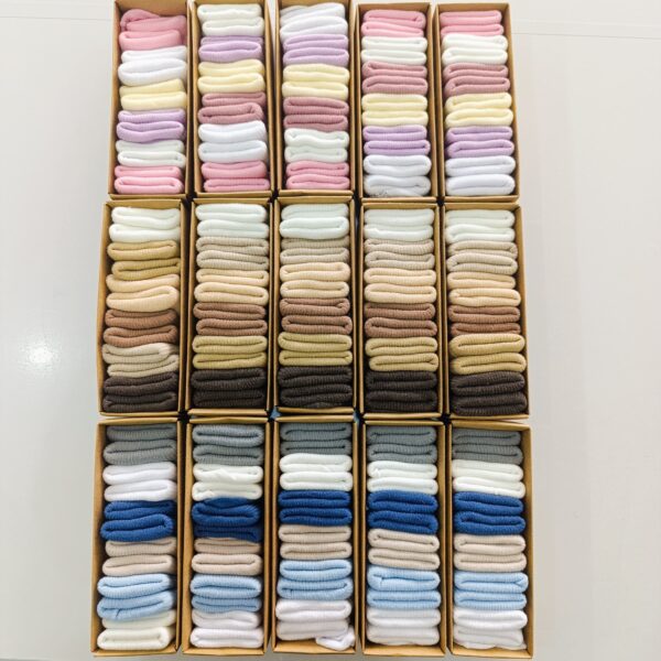 6-Pack Soft & Stylish Cotton Baby Socks - Image 2