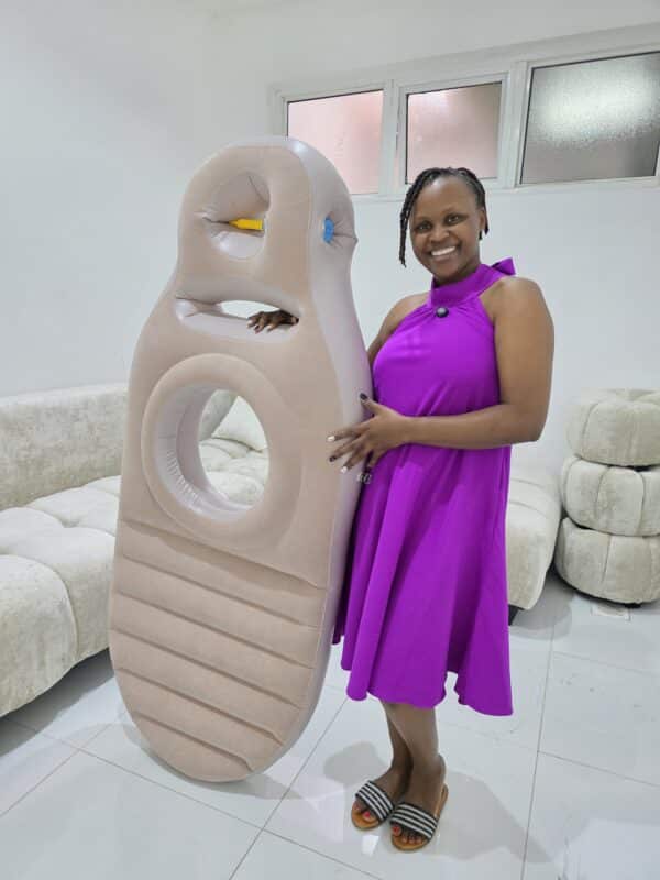 Inflatable Belly Down Pregnancy Pillow Maternity Body Pillow Sleeping Mat - Image 2