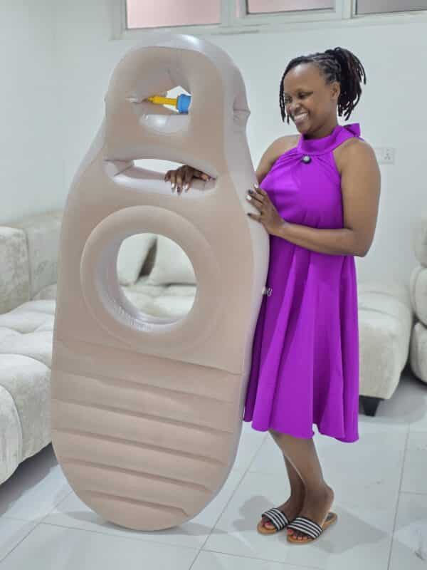 Inflatable Belly Down Pregnancy Pillow Maternity Body Pillow Sleeping Mat