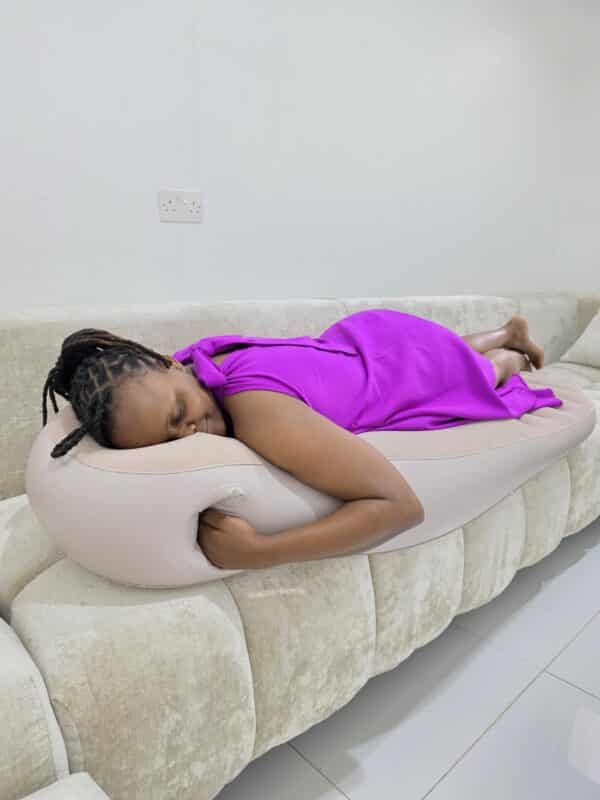 Inflatable Belly Down Pregnancy Pillow Maternity Body Pillow Sleeping Mat - Image 5