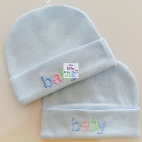 Pure Cotton Baby Printed Newborn Kofia - Image 6