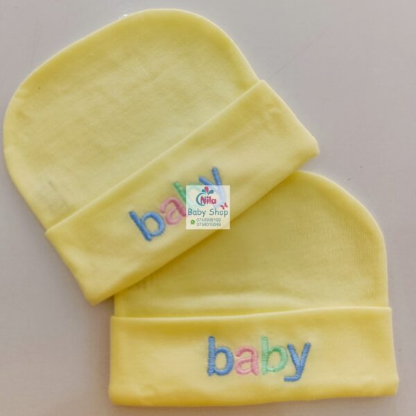 Pure Cotton Baby Printed Newborn Kofia - Image 7