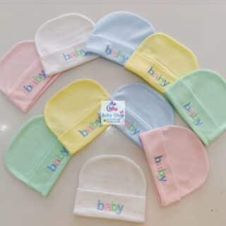 Pure Cotton Baby Printed Newborn Kofia