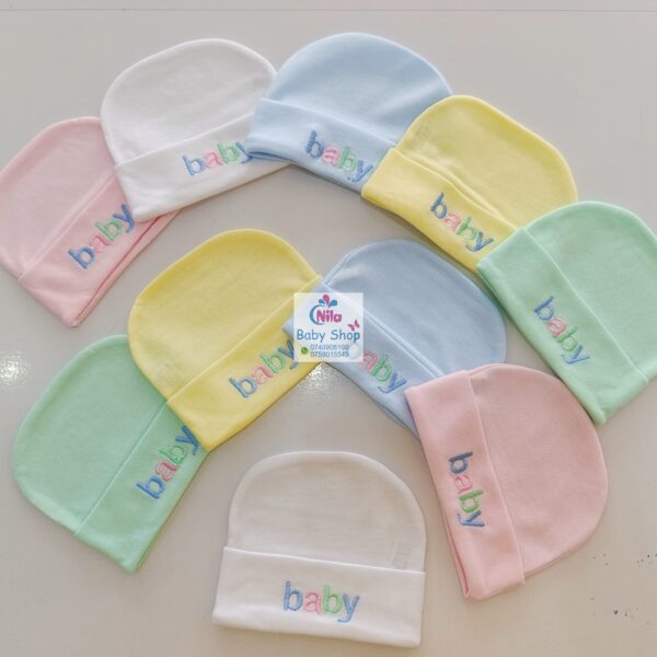 Pure Cotton Baby Printed Newborn Kofia
