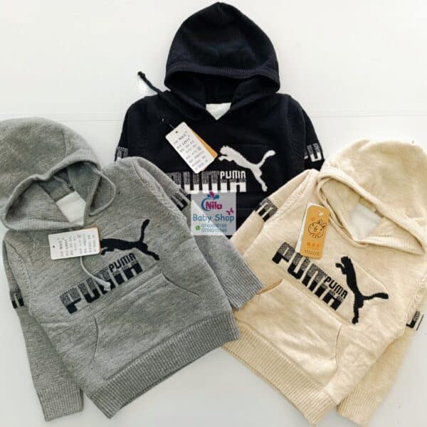 Warm Kid's Sweaters Cozy Hoodies