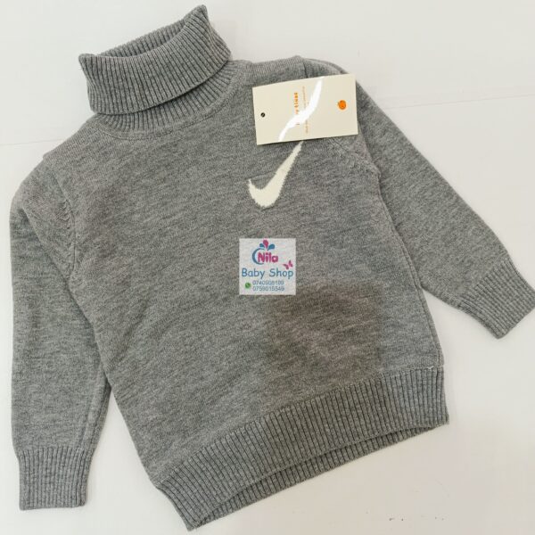 Baby Knit Turtleneck Sweater - Image 5