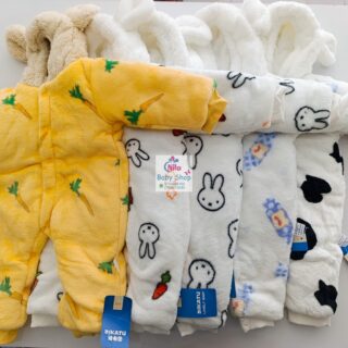 Newborn Baby Cute Multicolor Jumpsuit Long Sleeve Hooded Romper