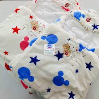 New Hooded Baby Shawl