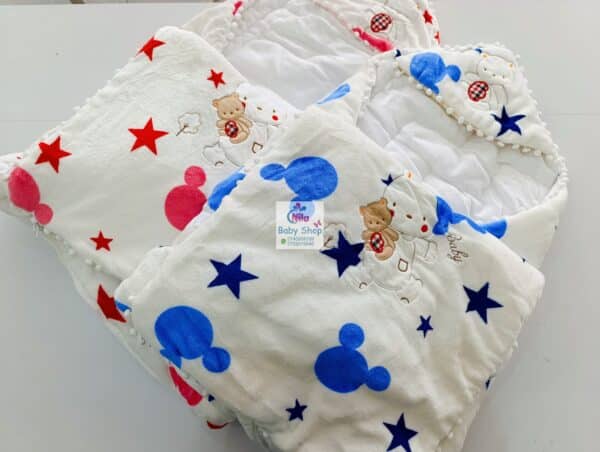 New Hooded Baby Shawl