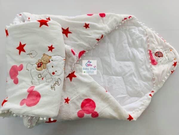 New Hooded Baby Shawl - Image 2