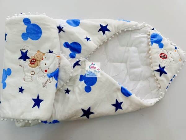 New Hooded Baby Shawl - Image 3
