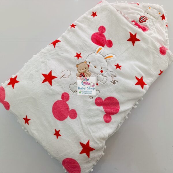 New Hooded Baby Shawl - Image 5