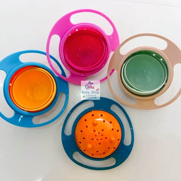 360 Degree Rotate Gyro Non-spill Bowl - Image 8